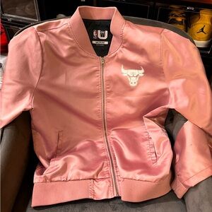 Bomber Bulls pink jacket
